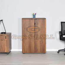 Cargar imagen en el visor de la galería, Armario Madera 29X14X44 Color Oslo Walnut (Rkt-332-Oo-1) Almacenamiento