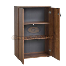 Cargar imagen en el visor de la galería, Armario Madera 29X14X44 Color Oslo Walnut (Rkt-332-Oo-1) Almacenamiento