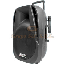 Cargar imagen en el visor de la galería, Bocina 15 Amplificada Negro (G15-Battery) Musica