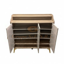 Cargar imagen en el visor de la galería, CREDENZA 13X40X41” CREMA/GRIS