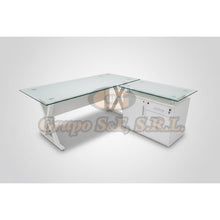 Load image into Gallery viewer, ESCRITORIO L 63X63X30” CR BLANCO Muebles de Oficina