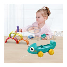 Cargar imagen en el visor de la galería, Juego Camaleon Arcoiris Apilable Escolares