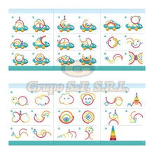 Cargar imagen en el visor de la galería, Juego Camaleon Arcoiris Apilable Escolares