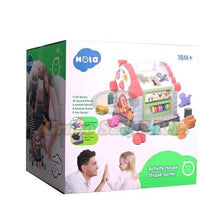 Load image into Gallery viewer, Juego Casa Multifuncional Clasificador Formas Escolares