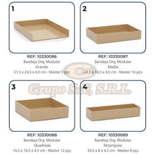 Cargar imagen en el visor de la galería, ORGANIZADOR PARA ESCRITORIO 8/1 BEIGE Material & Equipo de Oficina