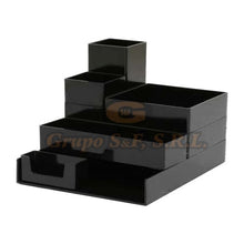 Cargar imagen en el visor de la galería, ORGANIZADOR PARA ESCRITORIO 8/1 NEGRO Material & Equipo de Oficina