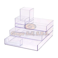 Cargar imagen en el visor de la galería, ORGANIZADOR PARA ESCRITORIO 8/1 TRANSPARENTE Material & Equipo de Oficina