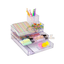 Cargar imagen en el visor de la galería, ORGANIZADOR PARA ESCRITORIO 8/1 TRANSPARENTE Material & Equipo de Oficina