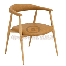 Load image into Gallery viewer, SILLA PARA VISITA MAXINE CARAMELO Muebles de Oficina