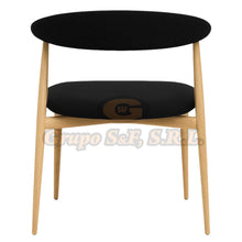 Cargar imagen en el visor de la galería, SILLA PARA VISITA MAXINE NEGRO Muebles de Oficina