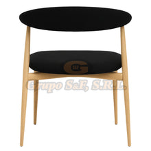 Load image into Gallery viewer, SILLA PARA VISITA MAXINE NEGRO Muebles de Oficina