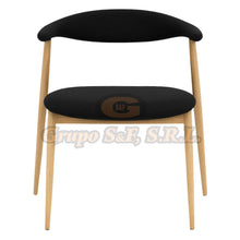 Load image into Gallery viewer, SILLA PARA VISITA MAXINE NEGRO Muebles de Oficina