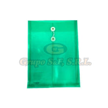 Load image into Gallery viewer, SOBRE PLASTICO C/CORDON 8.5X11 (FC-F118) Material & Equipo de Oficina