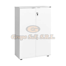 Cargar imagen en el visor de la galería, Armario Madera 29X14X44 Color Blanco (Rkt-332-Dd-1) Almacenamiento