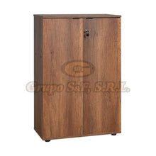 Cargar imagen en el visor de la galería, Armario Madera 29X14X44 Color Oslo Walnut (Rkt-332-Oo-1) Almacenamiento