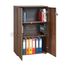 Cargar imagen en el visor de la galería, Armario Madera 29X14X44 Color Oslo Walnut (Rkt-332-Oo-1) Almacenamiento