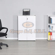 Cargar imagen en el visor de la galería, Armario Madera 29X14X44 Color Blanco (Rkt-332-Dd-1) Almacenamiento
