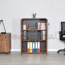 Cargar imagen en el visor de la galería, Armario Madera 29X14X44 Color Oslo Walnut (Rkt-332-Oo-1) Almacenamiento
