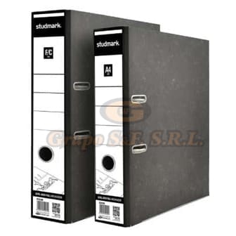 CARPETA DOS ARGOLLAS SIMPLEX NEGRO (ST-01221) Material & Equipo de Oficina