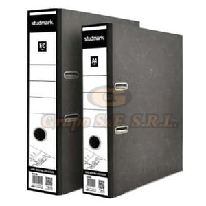 CARPETA DOS ARGOLLAS SIMPLEX NEGRO (ST-01221) Material & Equipo de Oficina