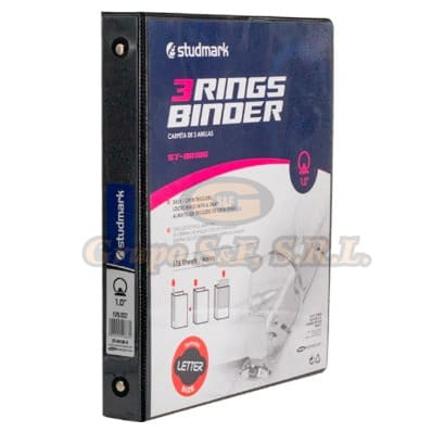 CARPETA 4’’ NEGRO C/C (ST-00110-A) Material & Equipo de Oficina