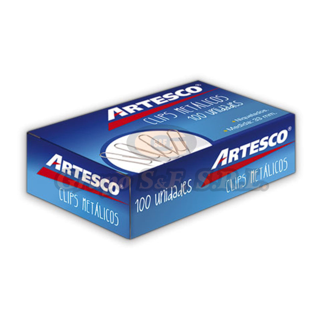 Clip No.1 Artesco 33Mm Material & Equipo De Oficina