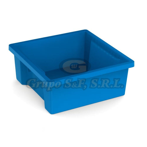 CUBO INFANTIL 10X10X4’’ AZUL OSCURO Muebles Escolares