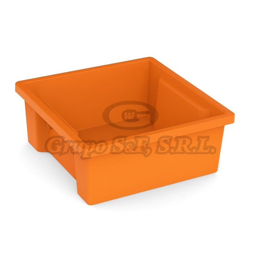 CUBO INFANTIL 10X10X4’’ NARANJA Muebles Escolares