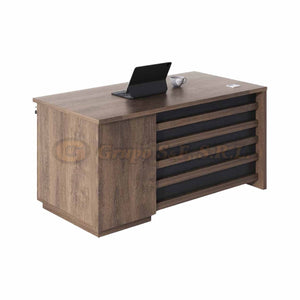 Escritorio 24X48 Md005 Marron Muebles De Oficina