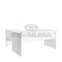Cargar imagen en el visor de la galería, Escritorio En L 63X58X30 Color Blanco (Rms-320-Dd-1) Muebles De Oficina
