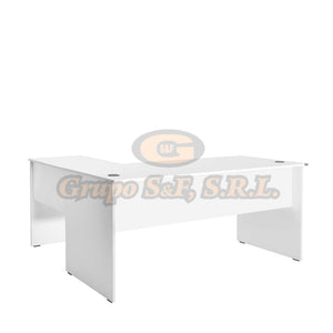 Escritorio En L 63X58X30 Color Blanco (Rms-320-Dd-1) Muebles De Oficina