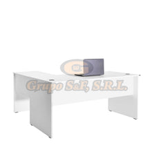 Cargar imagen en el visor de la galería, Escritorio En L 63X58X30 Color Blanco (Rms-320-Dd-1) Muebles De Oficina
