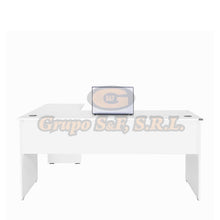 Cargar imagen en el visor de la galería, Escritorio En L 63X58X30 Color Blanco (Rms-320-Dd-1) Muebles De Oficina
