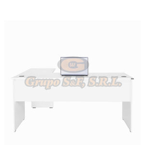 Escritorio En L 63X58X30 Color Blanco (Rms-320-Dd-1) Muebles De Oficina