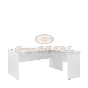 Escritorio En L 63X58X30 Color Blanco (Rms-320-Dd-1) Muebles De Oficina
