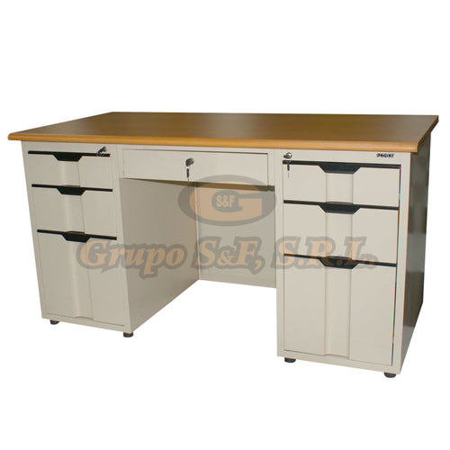 Escritorio Force 28X55 T/haya 7Gav. Muebles De Oficina