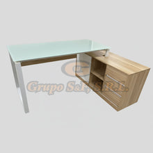 Load image into Gallery viewer, ESCRITORIO L 63X47X30 CR BCO/CREMA - Muebles de Oficina

