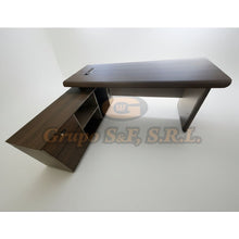 Load image into Gallery viewer, ESCRITORIO L 71X59X30’’ MARRON/BEECH Muebles de Oficina
