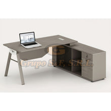 Load image into Gallery viewer, ESCRITORIO L 71X63X30’’ GREIGE C/DER - Muebles de Oficina

