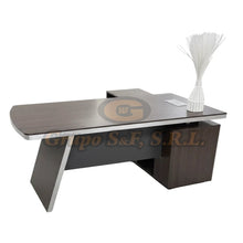 Cargar imagen en el visor de la galería, ESCRITORIO L 71X71X30’’ NEGRO/GRIS Muebles de Oficina
