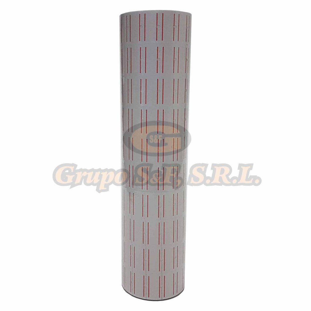 Etiqueta P/p. Sl-600W 10/1 Blanca Material & Equipo De Oficina