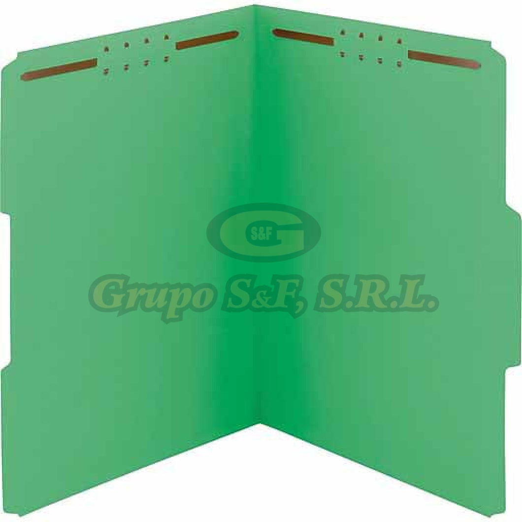 Folder Partition 8.5X11 2Div Atlas Material & Equipo De Oficina