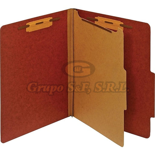 Folder Partition 8.5X11 4Div Atlas Material & Equipo De Oficina