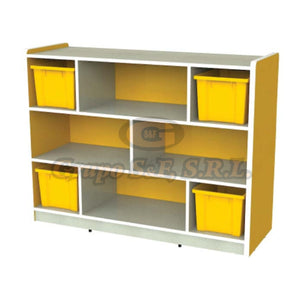 Gabinete Inf. Force Hjl-Cb004 Ama. Muebles Escolares