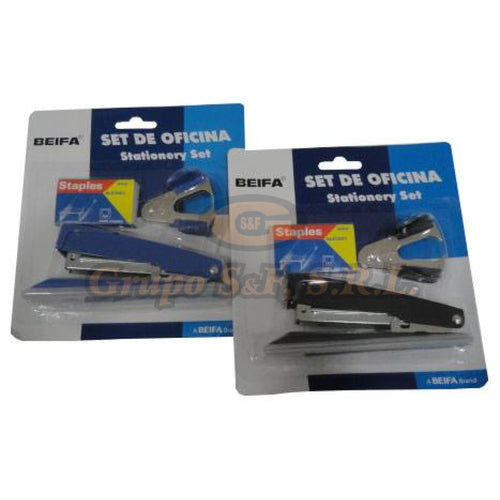 Set De Grapadora 3/1 Beifa Aaa301-3 Material & Equipo De Oficina