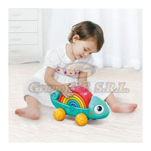 Cargar imagen en el visor de la galería, Juego Camaleon Arcoiris Apilable Escolares
