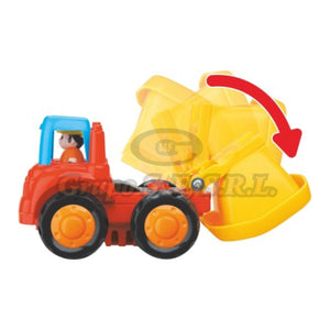 Juego Set Vehiculos Construccion Escolares