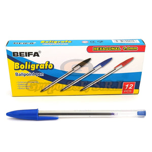 Lapicero Azul Tipo Bic [Aa934-12(Az)] Material & Equipo De Oficina