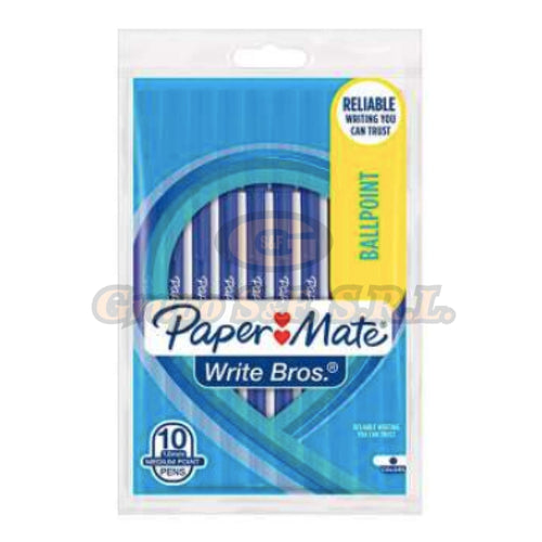 Lapicero Paper Mate Azul Escolares