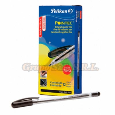 Lapicero Pelikan Pointec Negro Escolares